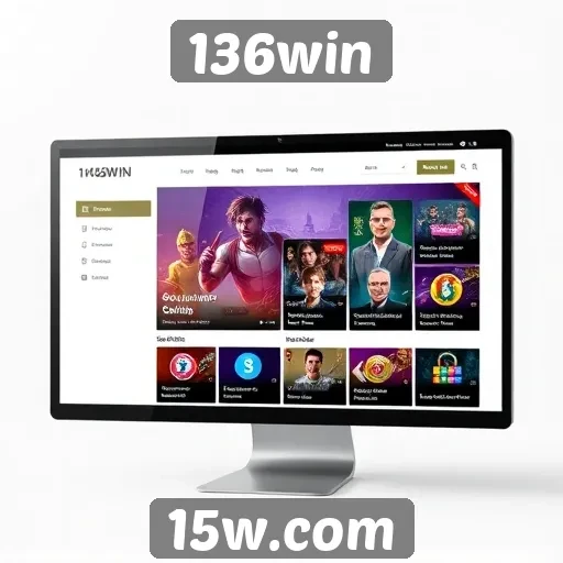 Avaliação da interface do usuário do site 136win